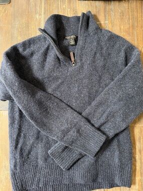 Banana Republic Men's Zip-Neck Sweater